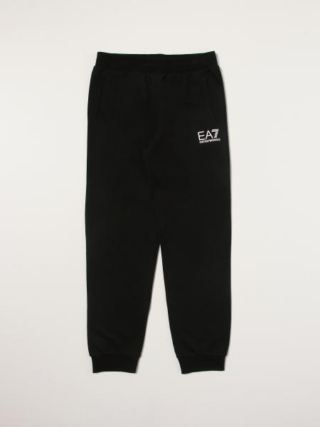 Ea7: Pantalone jogging EA7 in cotone con logo