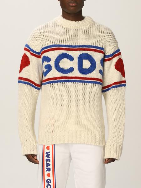 Gcds men: Gcds ribbed sweater in alpaca wool blend