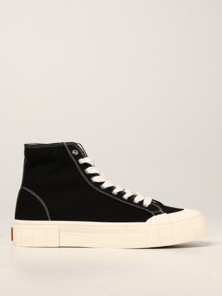 GOOD NEWS: sneakers in canvas - Black | Good News sneakers GNPALM002-M ...