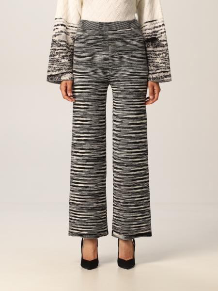 Missoni two-tone knit trousers
