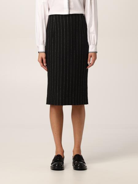 Moschino: Moschino Couture pencil skirt in wool blend
