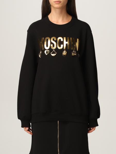 Moschino Couture cotton jumper with charmes
