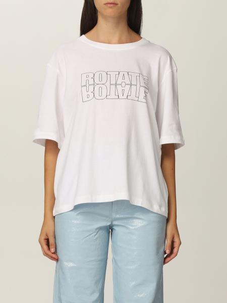 Rotate: T-shirt Rotate in cotone con logo