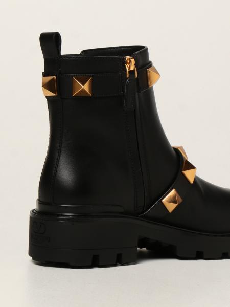 VALENTINO GARAVANI: Roman Stud ankle boots in leather with 