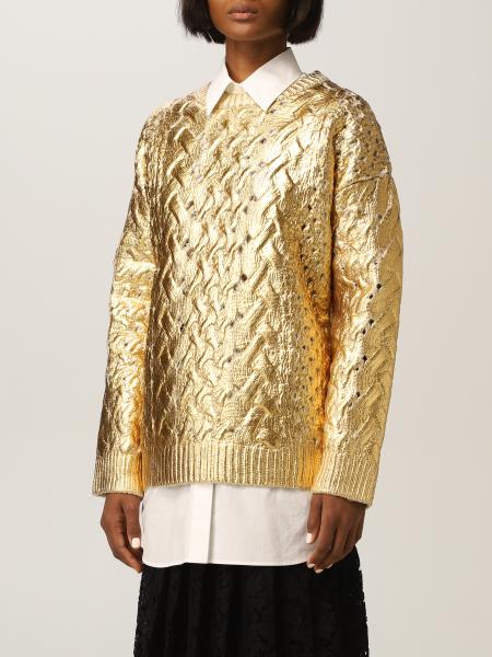 valentino gold sweater