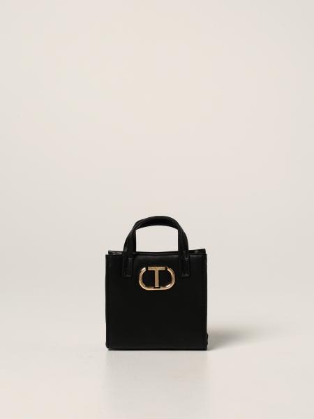 Twin-set bag in synthetic leather
