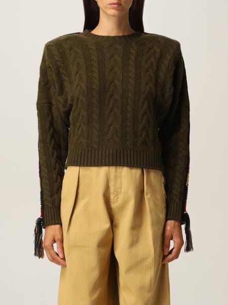 Etro women: Etro sweater in cashmere blend with embroidery