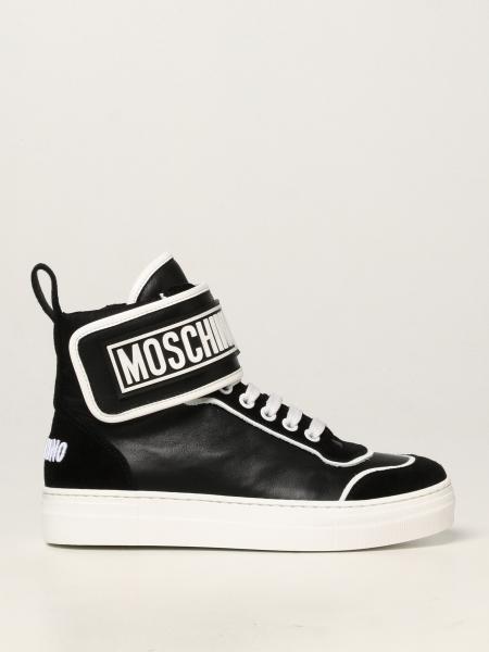 Moschino Baby trainers with big logo