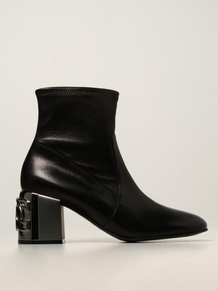 Casadei women: Casadei slip on boots in nappa leather