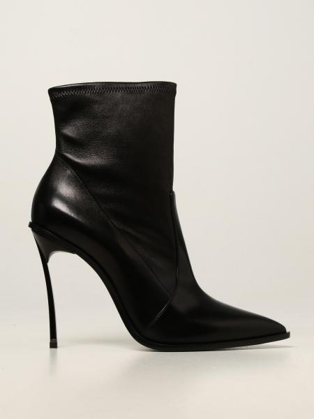 Casadei: Casadei ankle boots in stretch leather