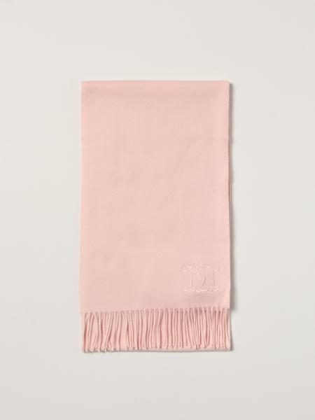 MAX MARA: cashmere scarf - Pink | Max Mara scarf 45463117600 online at ...