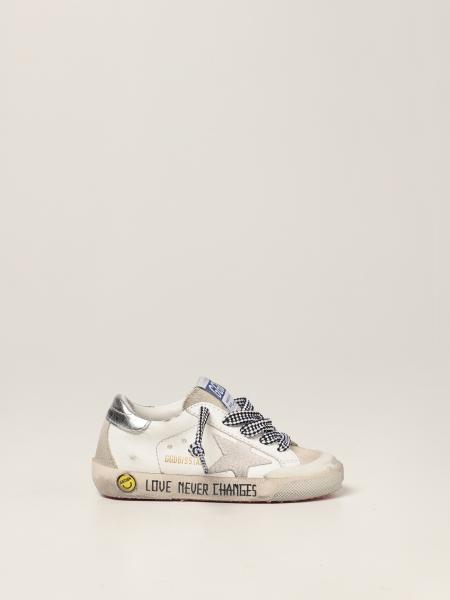 Golden Goose bambino: Sneakers Super-Star classic Golden Goose in pelle e camoscio
