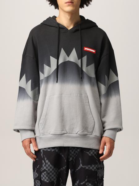 SPRAYGROUND: sweatshirt with print - Grey | Sprayground sweatshirt ...