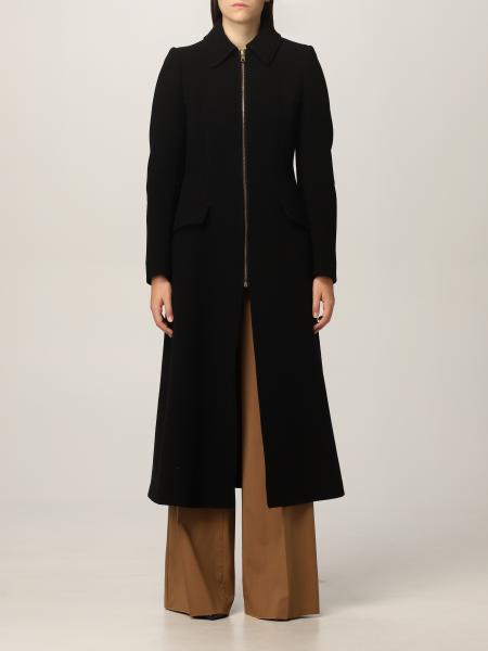 SPORTMAX: coat for woman - Black | Sportmax coat 20160612600 COLETT ...