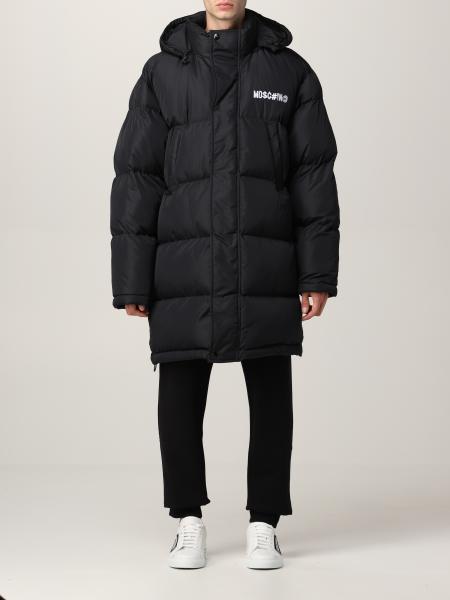 Moschino: Moschino Couture nylon down jacket with logo