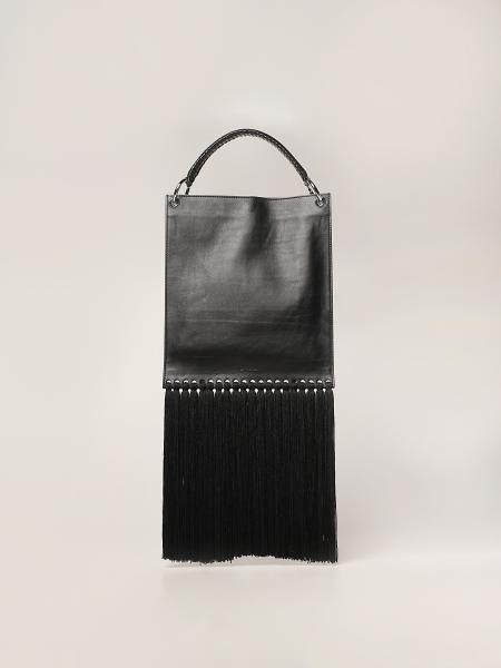 Etro bag in leather with fringes