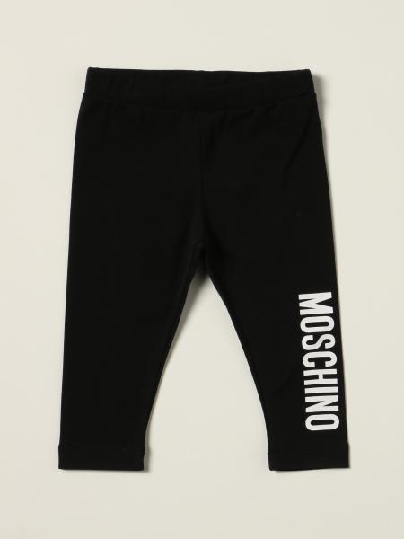 Moschino kids: Moschino Baby leggings with logo