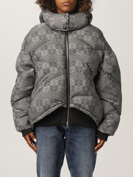 Icon In Dust by McQ nylon down jacket with print