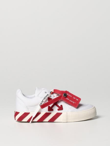 Off White: Sneakers Off White in tela