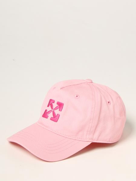 Off White baseball cap with embroidered logo