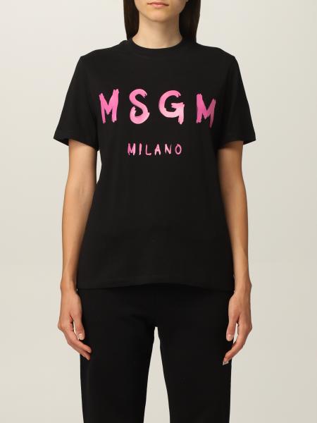 Verhuizer Accor mobiel Msgm women's T-Shirt Sale Fall Winter 2021-22 Collection online at  GIGLIO.COM