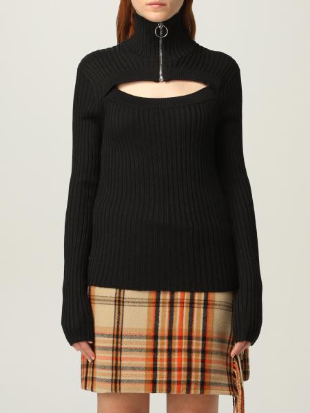 Msgm sweater with cut-out detail