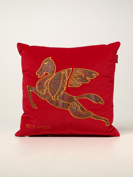 Pegaso Etro Home cushion in velvet