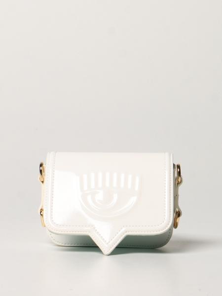 Eyelike Chiara Ferragni bag / pouch in patent synthetic leather