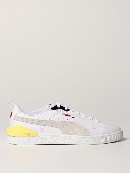 PUMA: Suede Bloc LTH trainers - White | Puma trainers 380705 online at ...