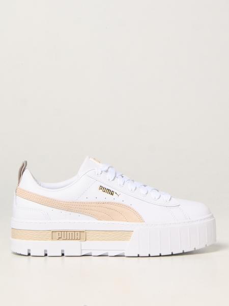 Mayze Puma trainers in smooth leather and suede