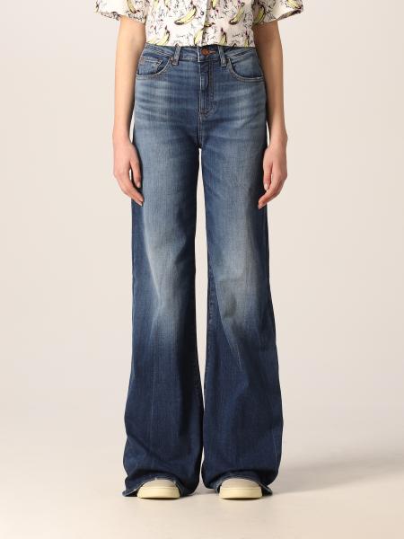 Armani Exchange: Armani Exchange jeans in washed denim