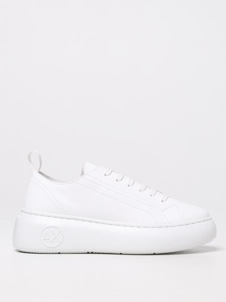 Armani Exchange: Armani Exchange sneakers in smooth leather