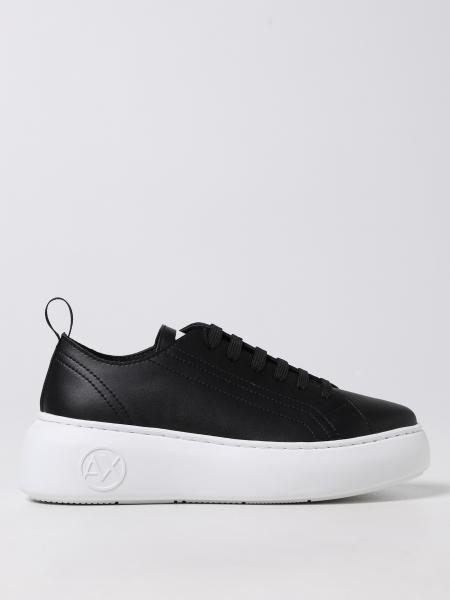 Armani Exchange sneakers in smooth leather