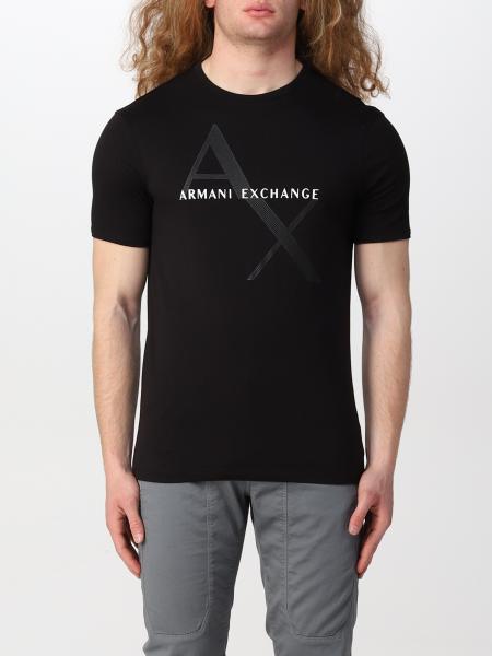 Armani Exchange men: Armani Exchange cotton t-shirt with logo