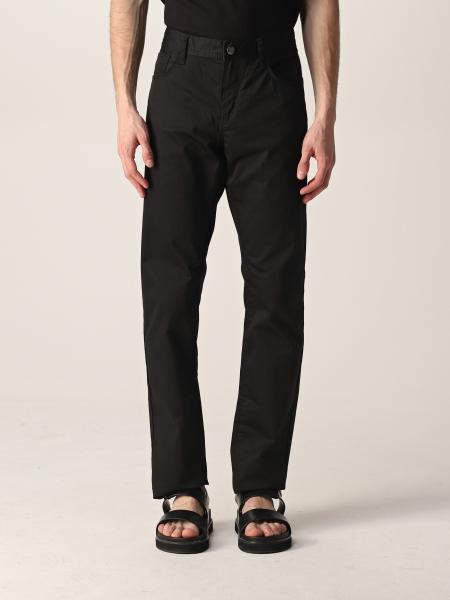 Armani Exchange: Armani exchange trousers in stretch cotton