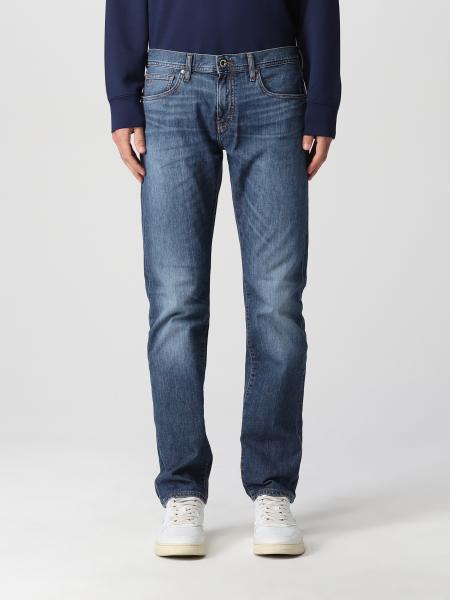 Jeans Armani: Jeans Armani Exchange in denim washed