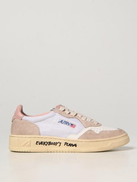 Autry: Autry sneakers in fabric and suede