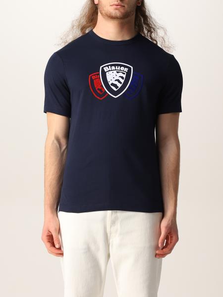 Blauer uomo: T-shirt basic Blauer con logo