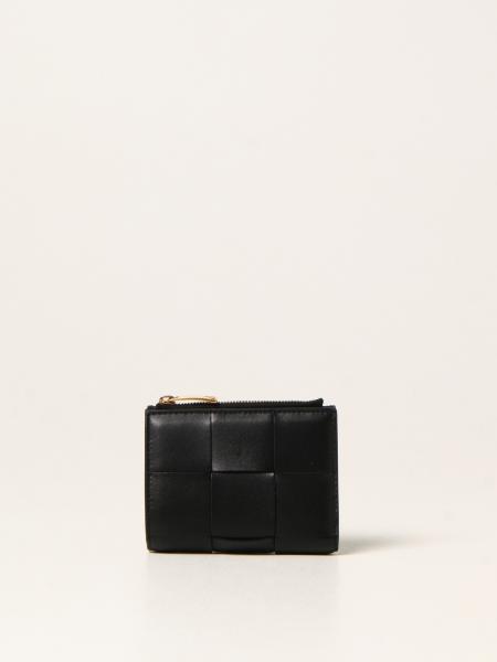 Bottega Veneta Salon 3 intreccio leather bifold wallet