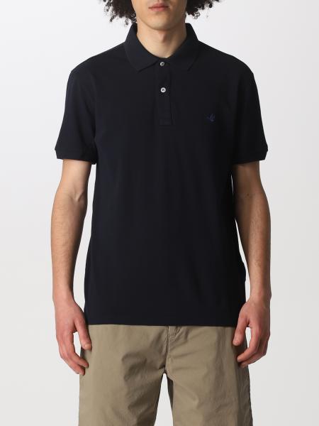 Brooksfield: Brooksfield polo shirt in cotton with logo