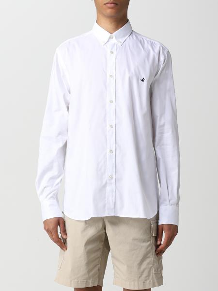 Brooksfield: Brooksfield shirt in cotton with embroidered logo