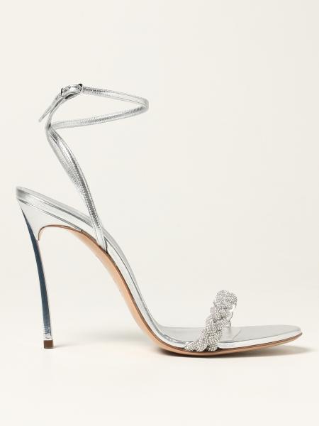 Casadei Venezia sandals with crystal-studded strap