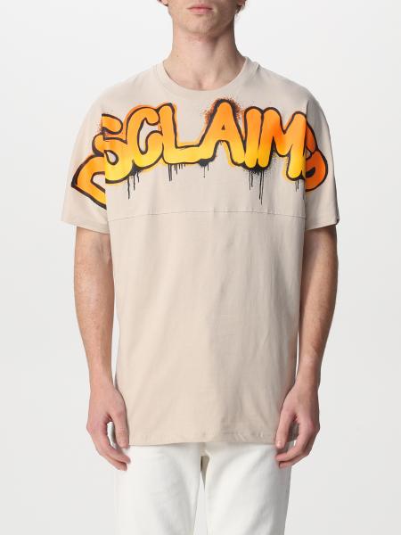 Disclaimer men: Disclaimer cotton t-shirt with logo