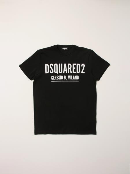 Dsquared2 Junior: Dsquared2 Junior T-shirt in cotton with logo