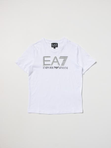 T-shirt EA7 basic con logo