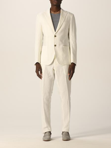 Eleventy: Eleventy single-breasted linen suit