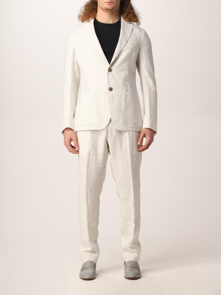 Eleventy single-breasted linen suit
