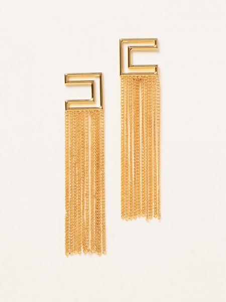 Elisabetta Franchi earrings with fringes