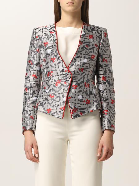 Emporio Armani: Emporio Armani blazer with abstract print
