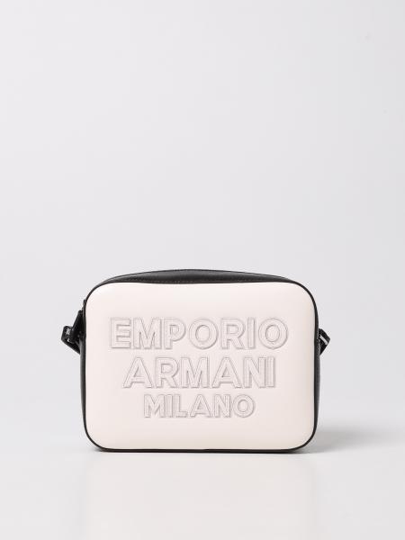 Emporio Armani: Emporio Armani camera bag in synthetic leather